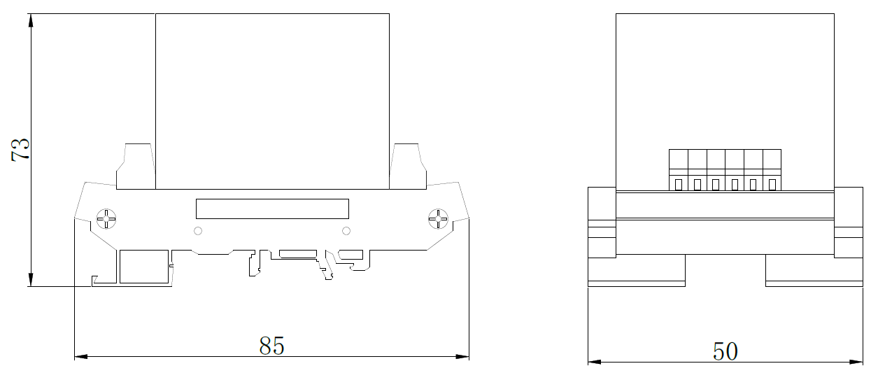 JDRD-1000熔絲監(jiān)測(cè)繼電器(電源回路監(jiān)測(cè))(圖3)